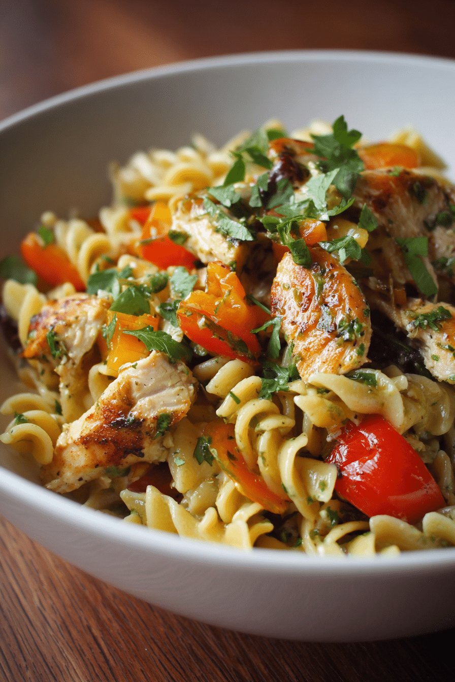 La salade de pâtes au poulet : pratique et rassasiante La salade de pâtes au poulet : pratique et rassasiante