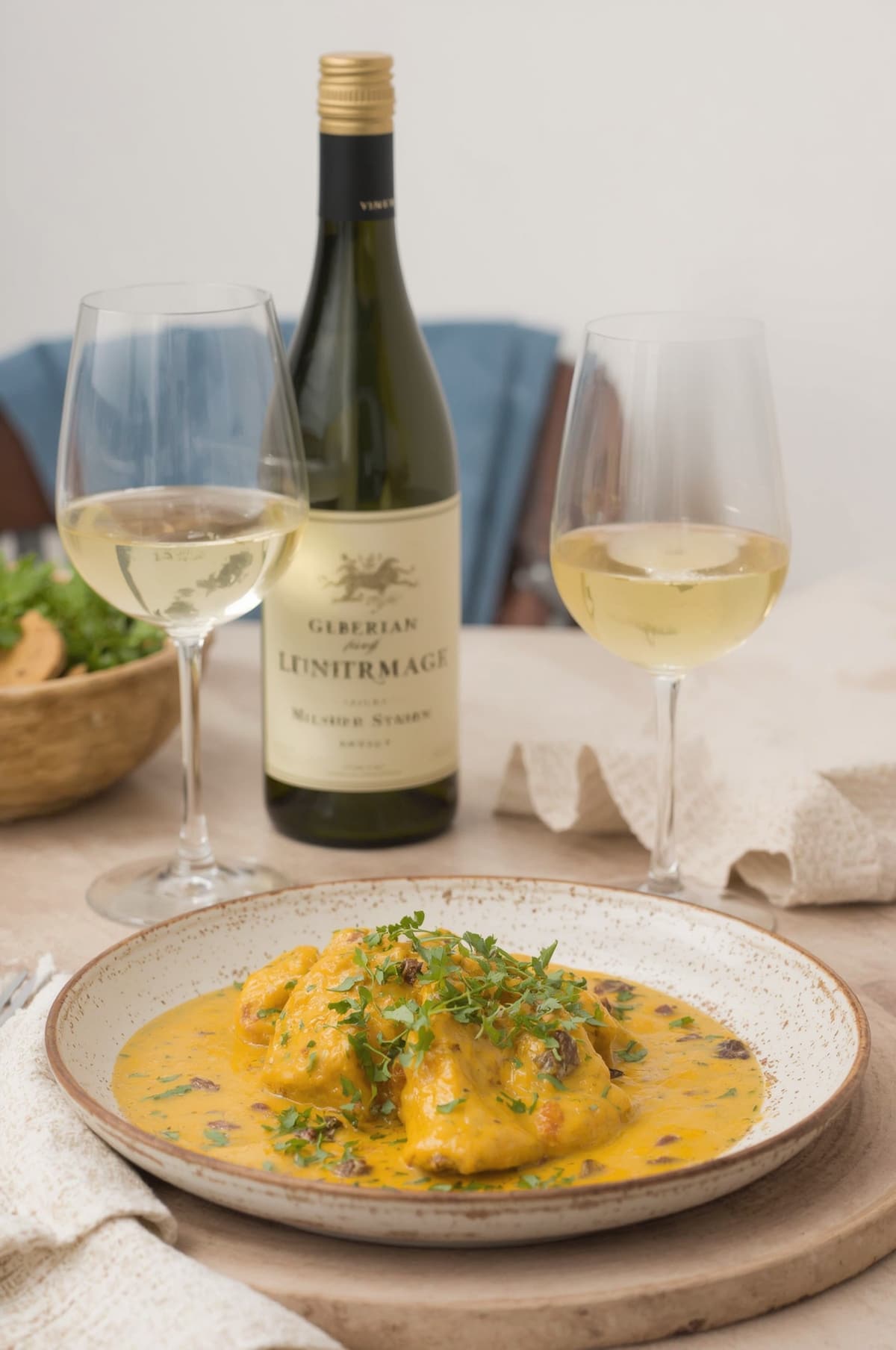 Que boire avec un poulet au curry vert ? Que boire avec un poulet au curry vert ?