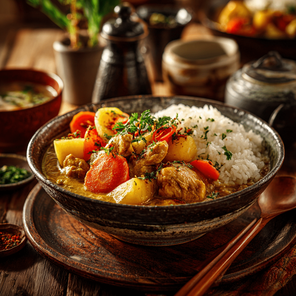 Poulet curry japonais : recette facile et savoureuse à la maison 2 poulet curry japonais