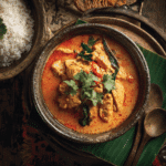 Poulet au curry rouge