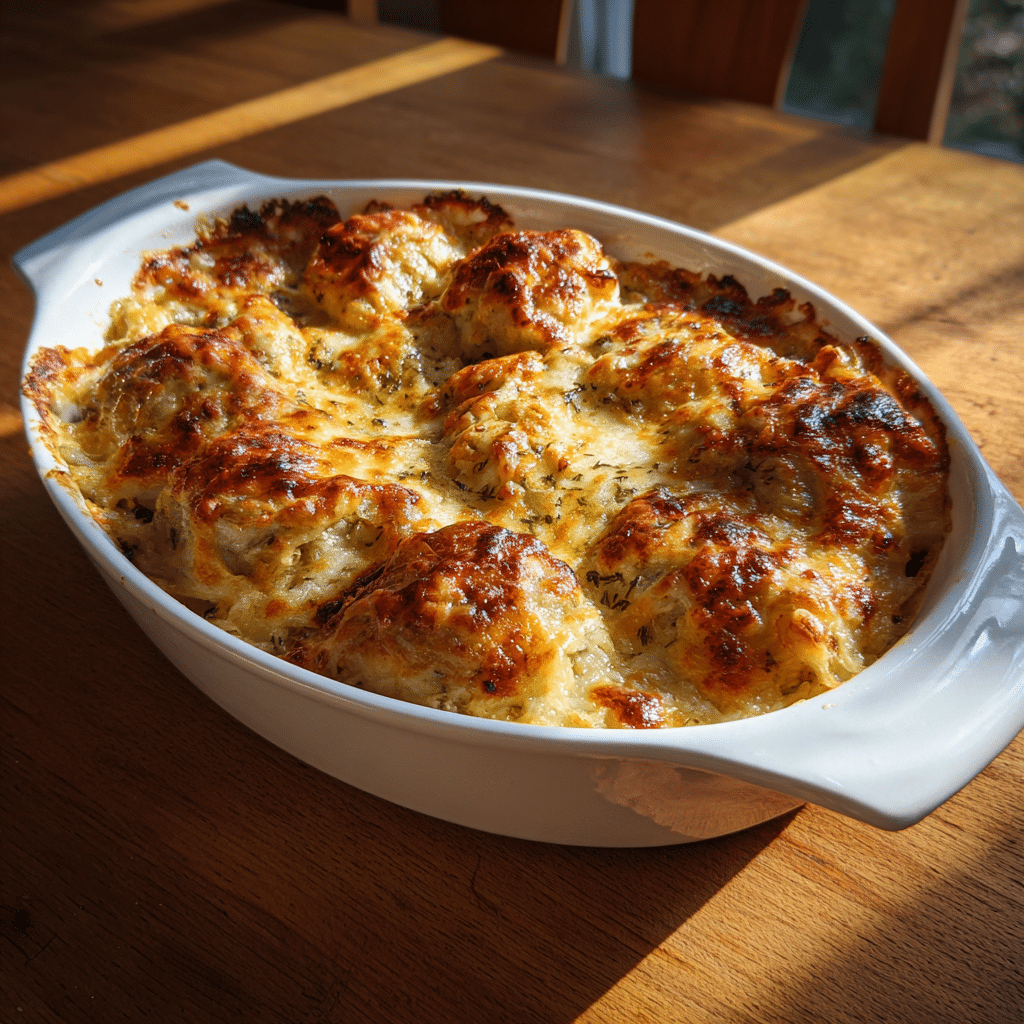 Que Faire Avec un Reste de Poulet Rôti ? 8 Recettes Simples et Délicieuses 2 gratin de poulet rôti maison doré au four