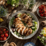 émincé de poulet rôti fleury michon recette