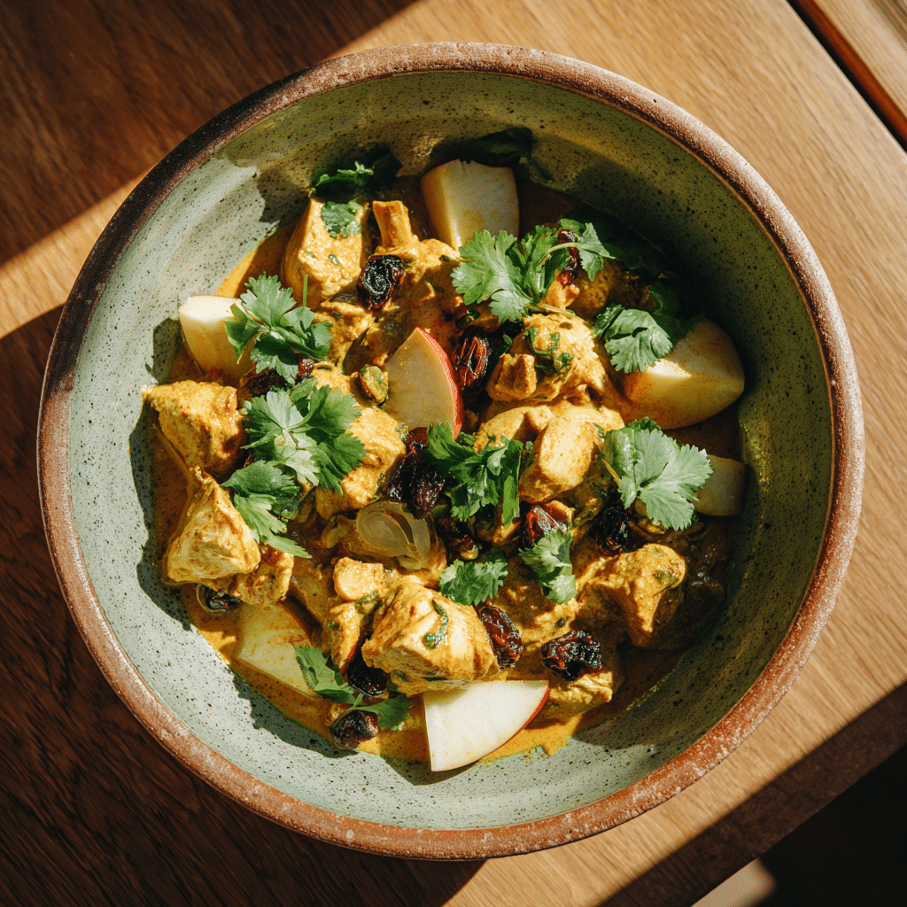 Poulet Curry Salat – Une salade au poulet qui fait voyager 2 Poulet Curry Salat