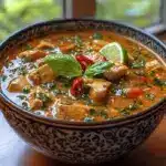 Soupe Thaï au Poulet, Basilic et Citron Vert 2 thai chicken soup with basil and lime 2025 09 22 151107 150x150 1