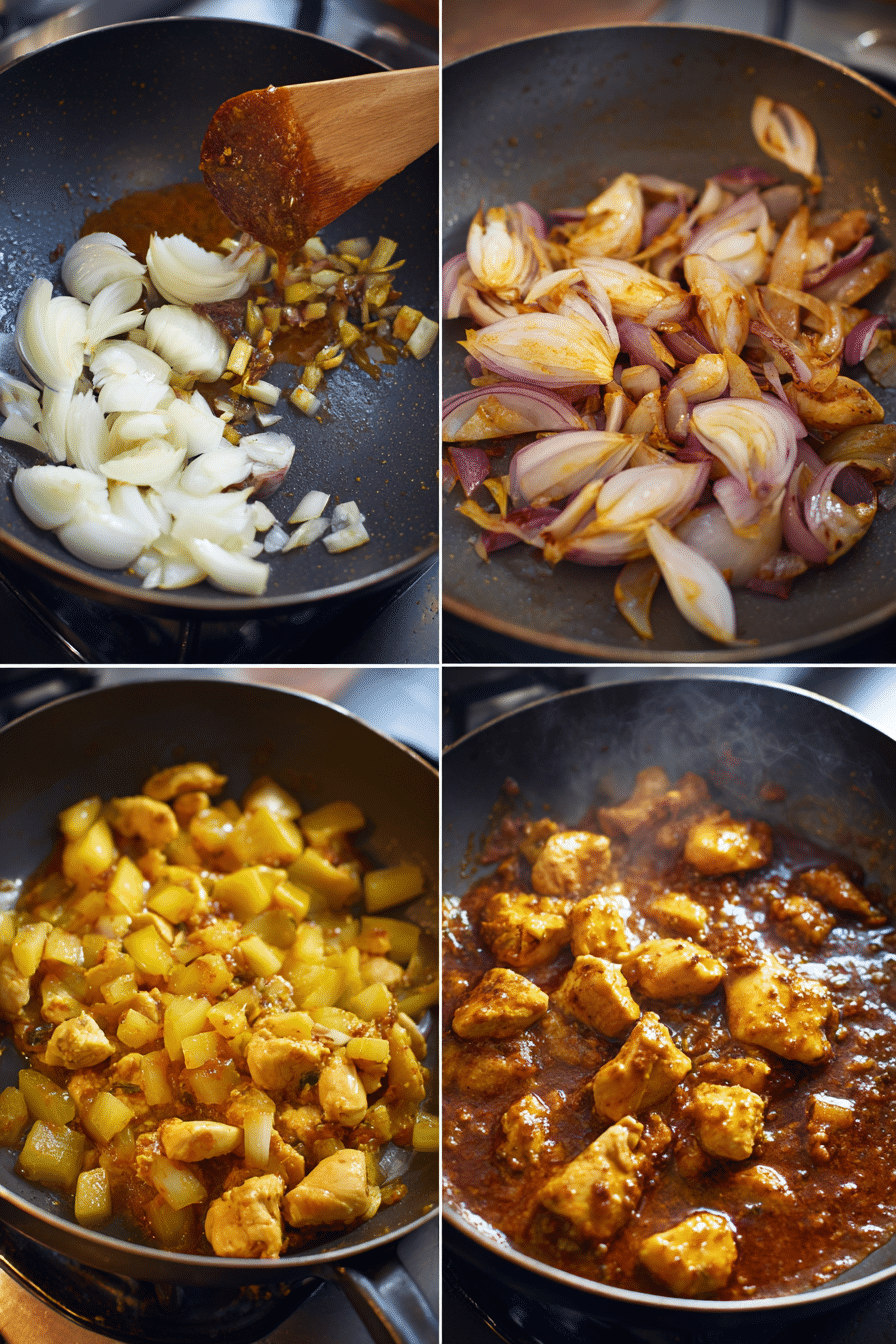 preparation-curry-de-poulet Préparation curry de poulet