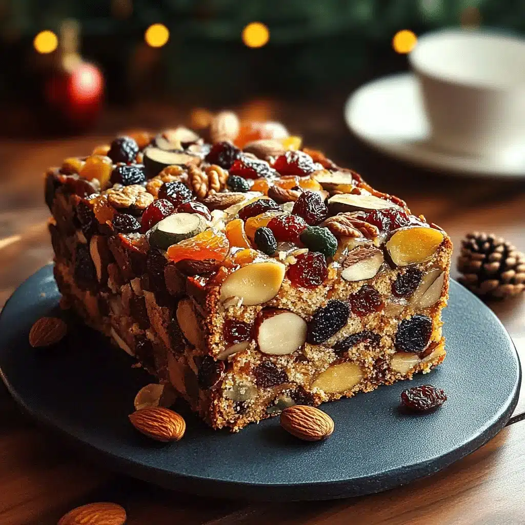 Pain d'épices de Noël préparé avec des épices aromatiques et du miel.