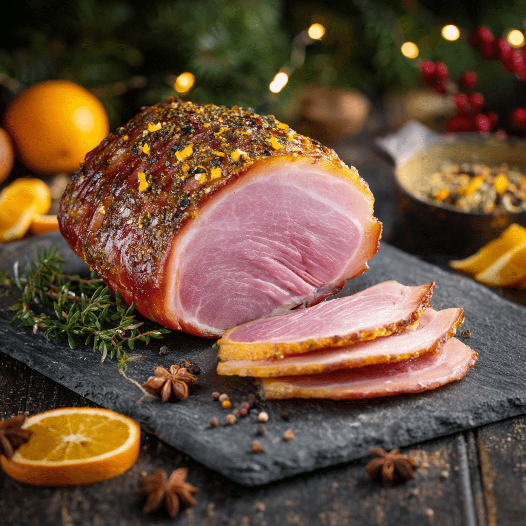 u6575981411 Jambon de Nol aux pices et lorange v 7 3f638e0b 3740 446d 9c10 c9d9c025c830 0