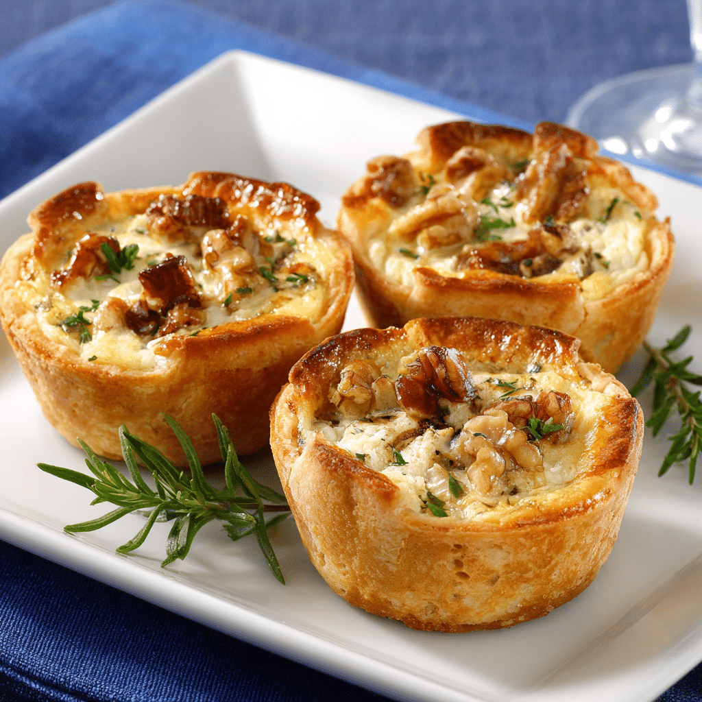 u6575981411 Mini Quiches au Brie et Noix v 7 d4243f17 8308 4e8f 8eeb 910528654e8b 2 1