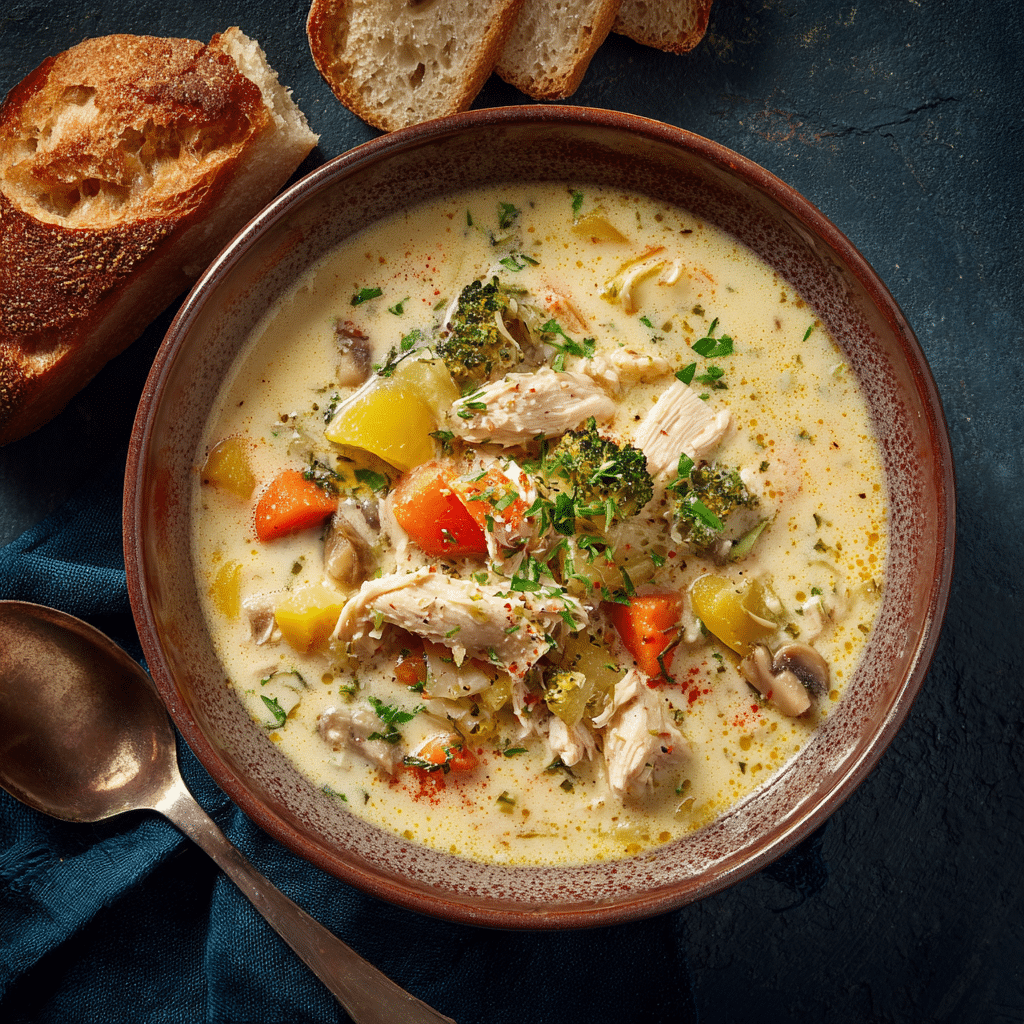 u6575981411 Soupe repas crmeuse au poulet et aux lgumes v 7 55ea0f76 fd46 4eb2 8beb 8956d4264ca2 1