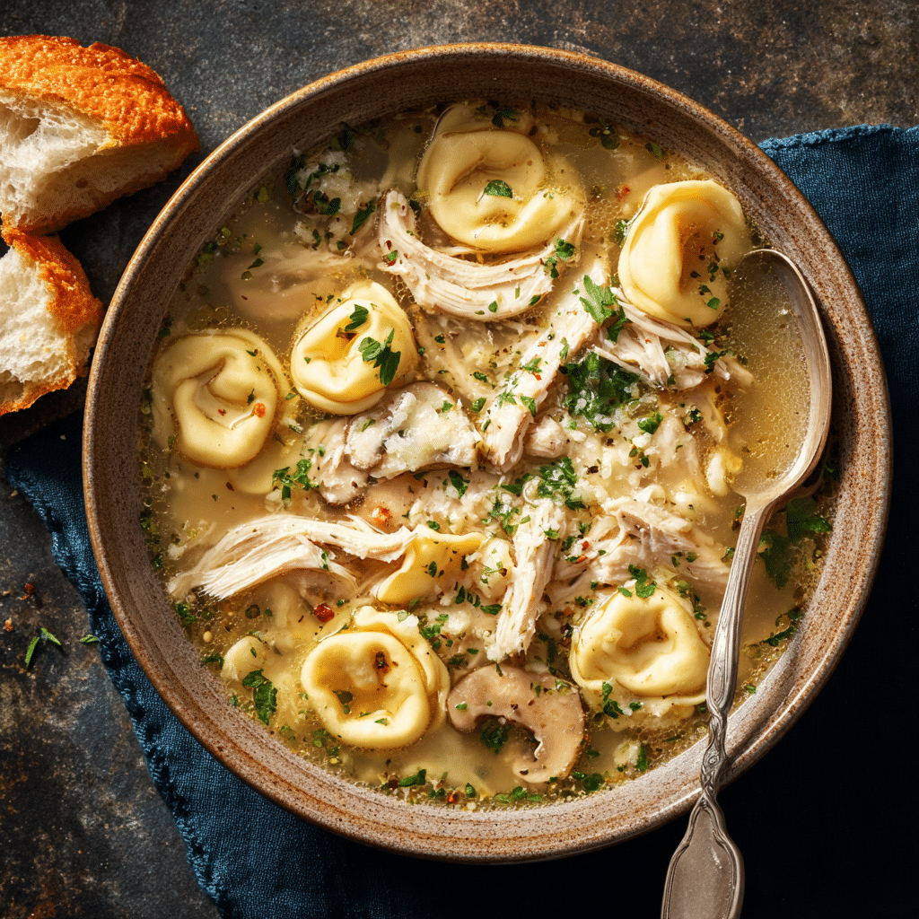 u6575981411 Soupe au poulet avec tortellinis au fromage v 7 0416dc1c 4a84 4456 84ba 0b5f4ceb25c2 0 1