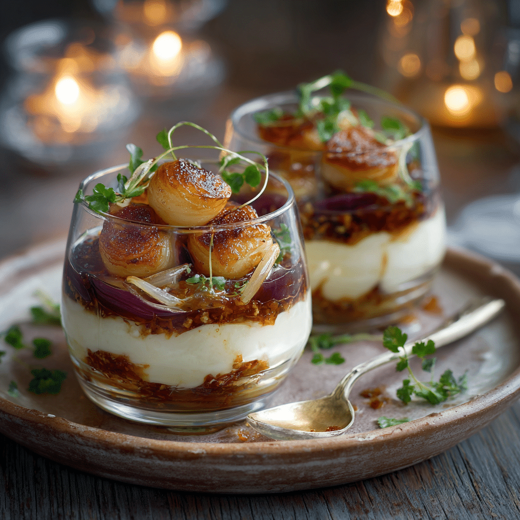 Verrines salées au reblochon et oignons caramélisés 2 u6575981411 Verrines sales au reblochon et oignons caramliss a738c940 2a29 440f af3d bbad6aa3a595 1