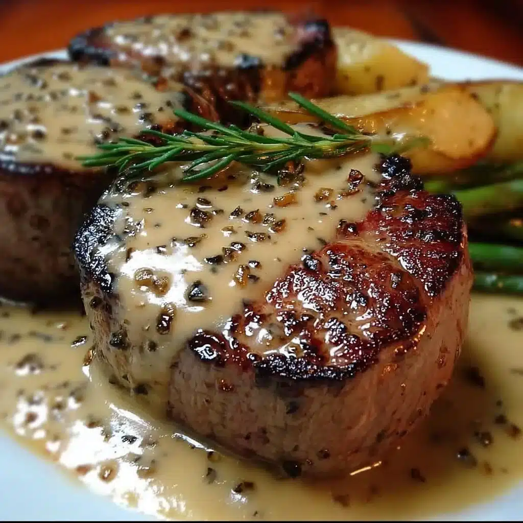 Filet de Bœuf à la Crème aux Échalotes, plat gourmet et savoureux