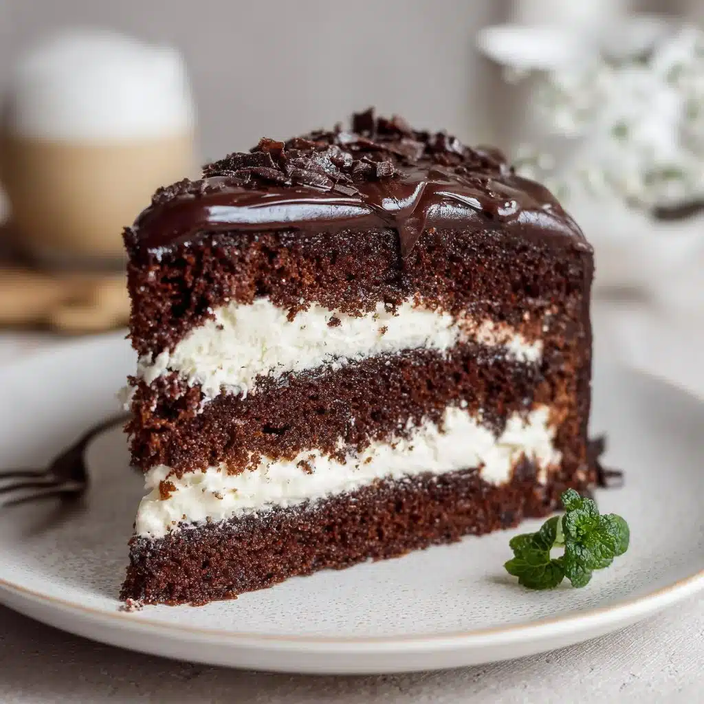 Gâteau 3 chocolat maison 1 Gâteau au chocolat 3 chocolats fait maison