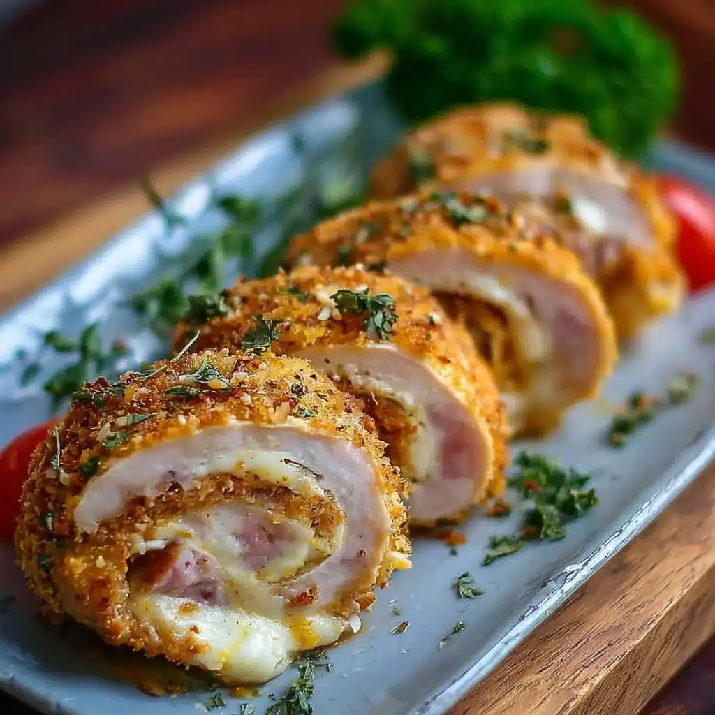 Savoureux Roulés de Poulet farcis aux épinards et fromage