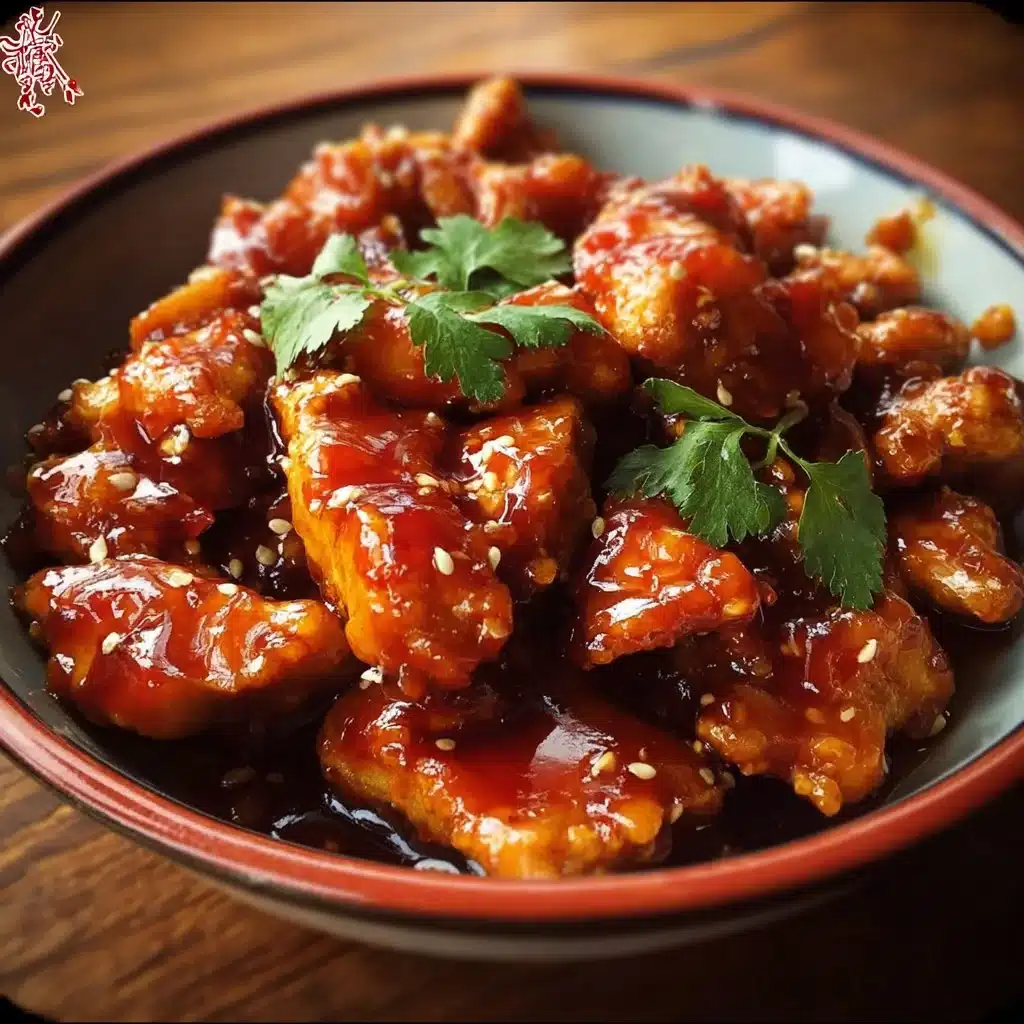 Poulet mariné sucré et aigre parfaitement grillé