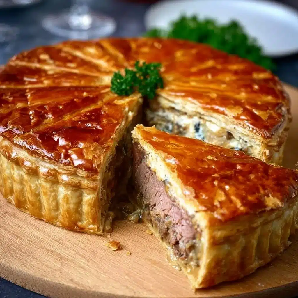 Tourte au canard savoureuse et facile à réaliser pour vos invités