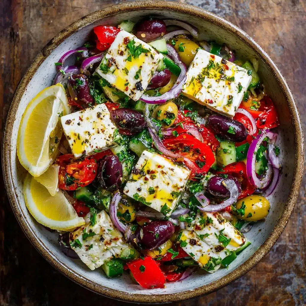 Assiette de recettes méditerranéennes saines et délicieuses