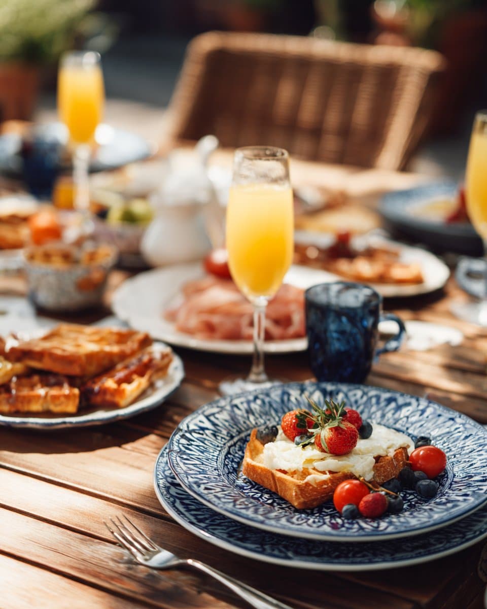 Brunch à la maison