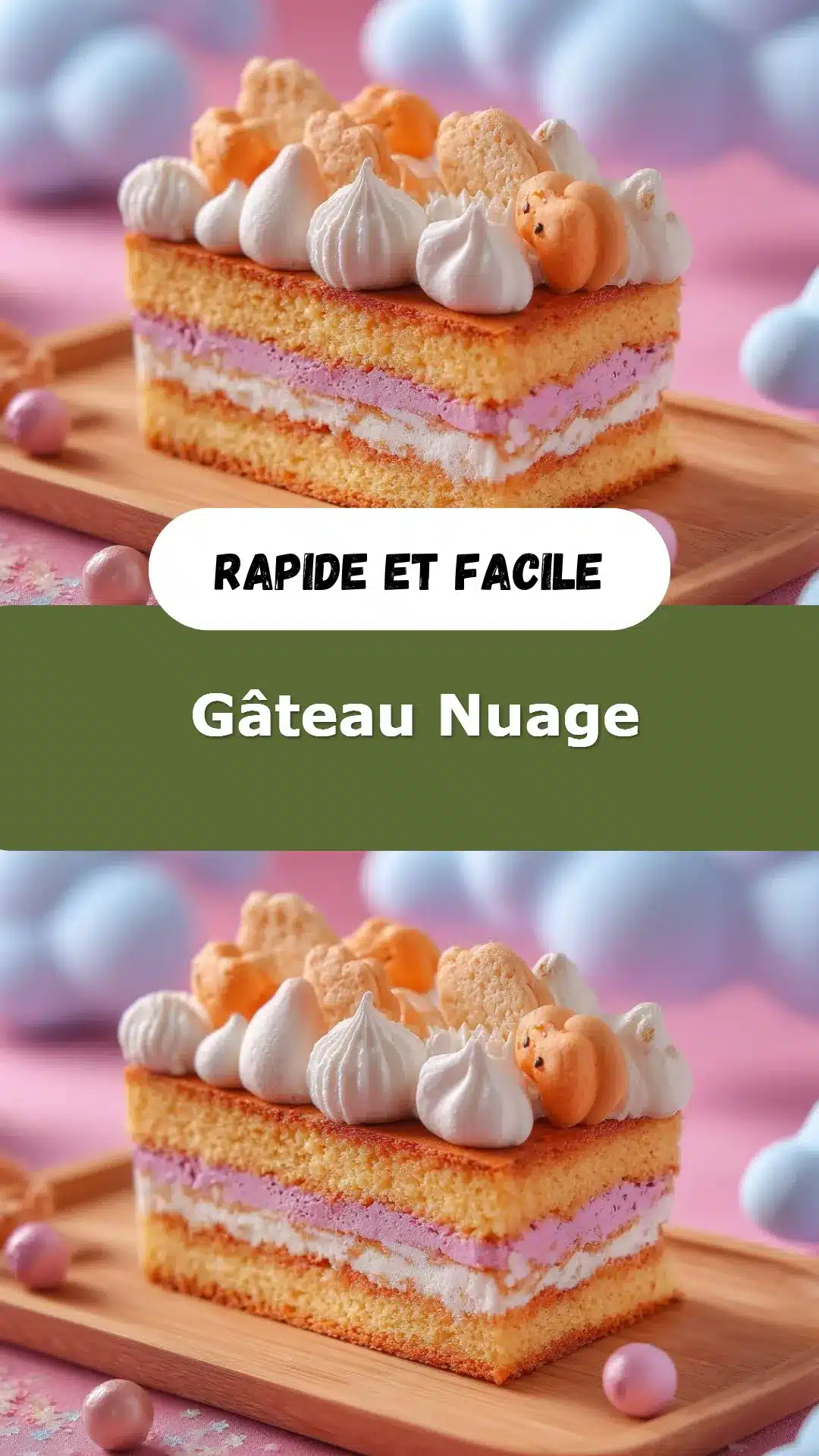 10 Idées de Gâteaux d'Anniversaire Éblouissants à Réaliser 8 Gâteau Nuage
