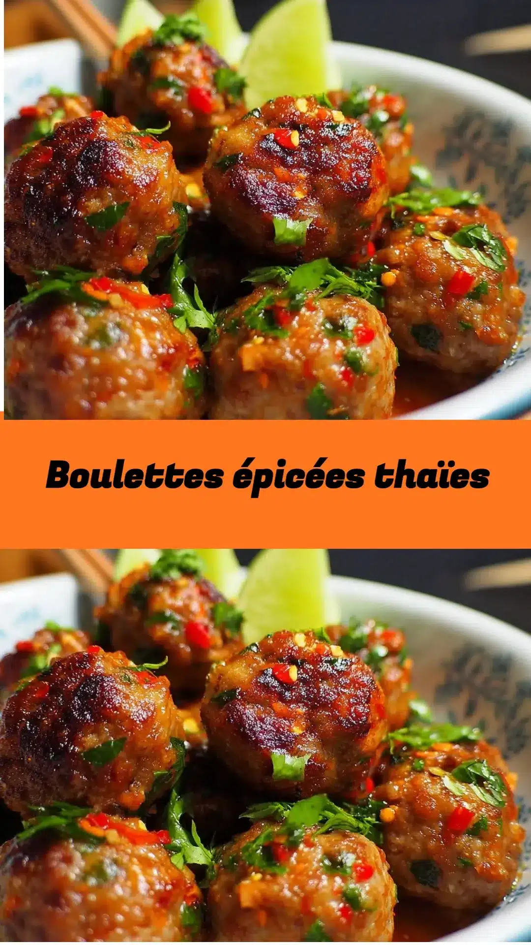 Boulettes épicées thaïes