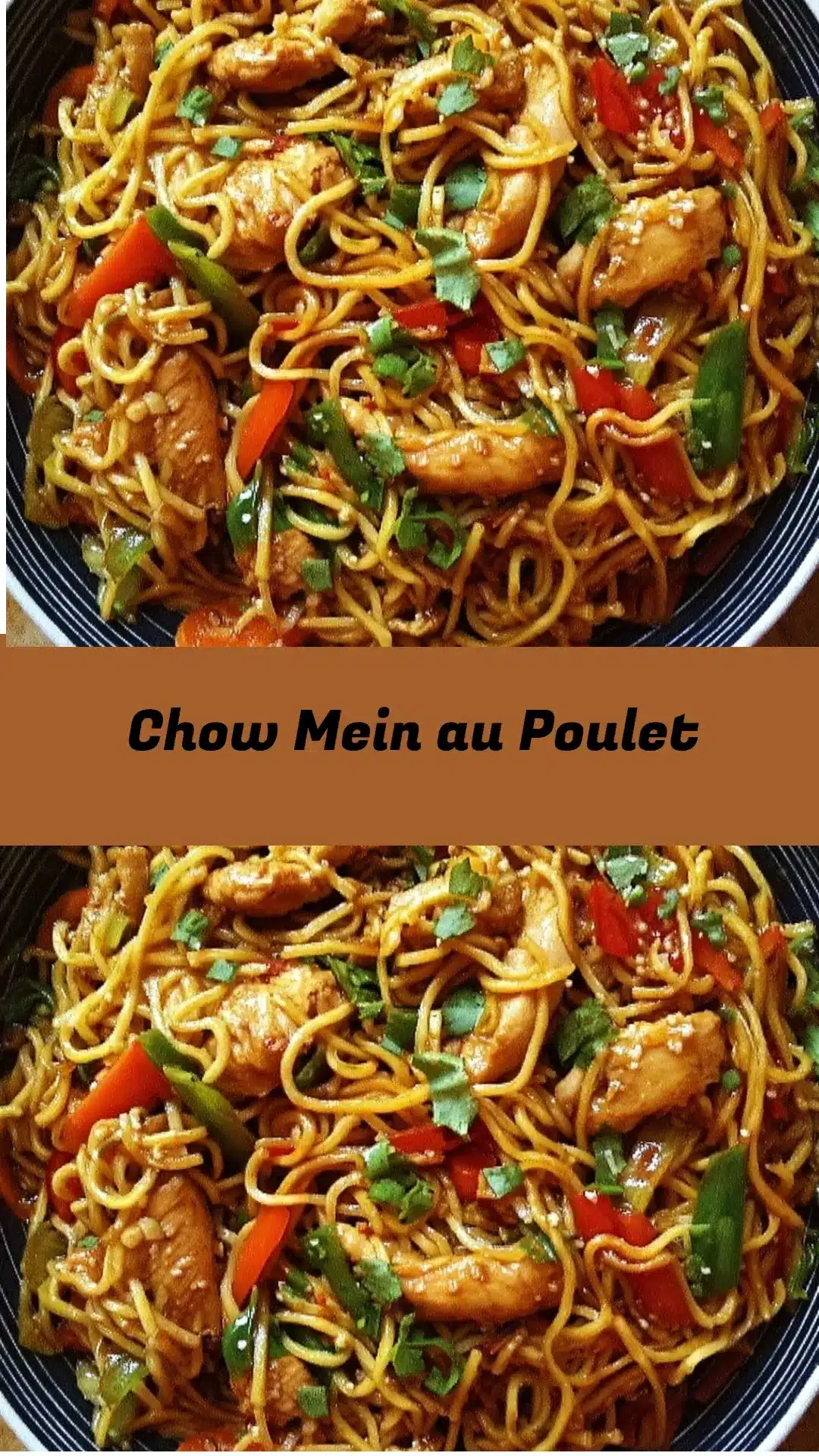 Chow Mein au Poulet