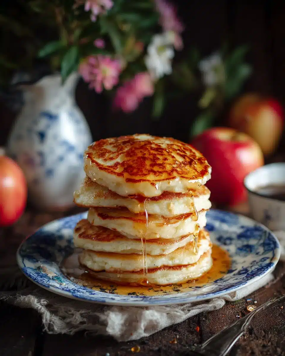 Pancakes aux Pommes Moelleux & Faciles 1 Pancakes aux pommes moelleux et faciles, parfaits pour le petit déjeuner