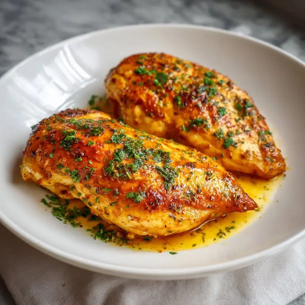 Poitrine de poulet cuite au beurre, recette facile et savoureuse