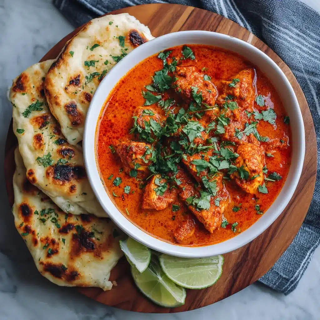 Recette facile de poulet au beurre avec des ingrédients frais et savoureux