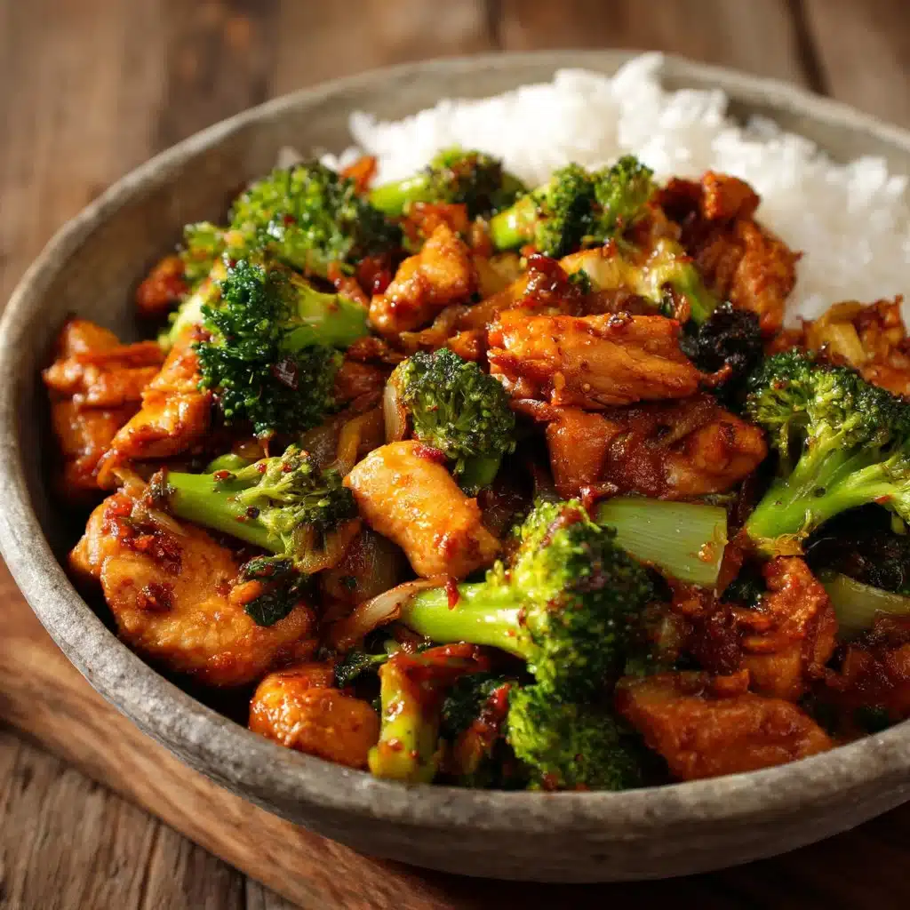 Recette de poulet sauté au brocoli savoureux et facile à préparer